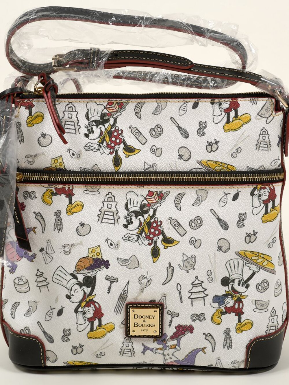 Disney Parks Dooney & Bourke 2018 Food & Wine Festival Crossbody Bag NWT